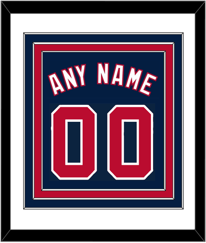 Washington Name & Number - Alternate Blue - Premier Tier 1