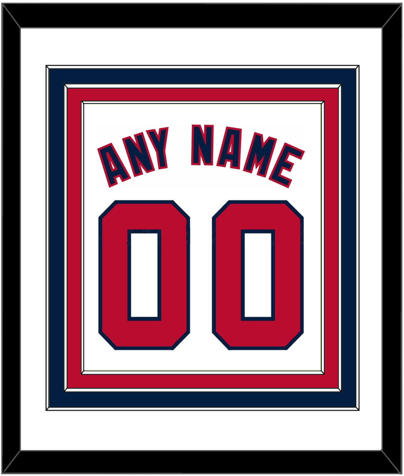 Washington Name & Number - Alternate Home White - Premier Tier 1