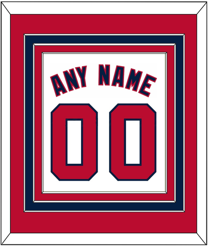 Washington Name & Number - Alternate Home White - Premier Tier 2