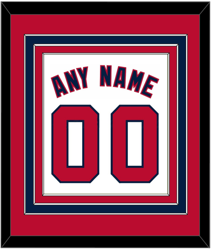 Washington Name & Number - Alternate Home White - Premier Tier 2