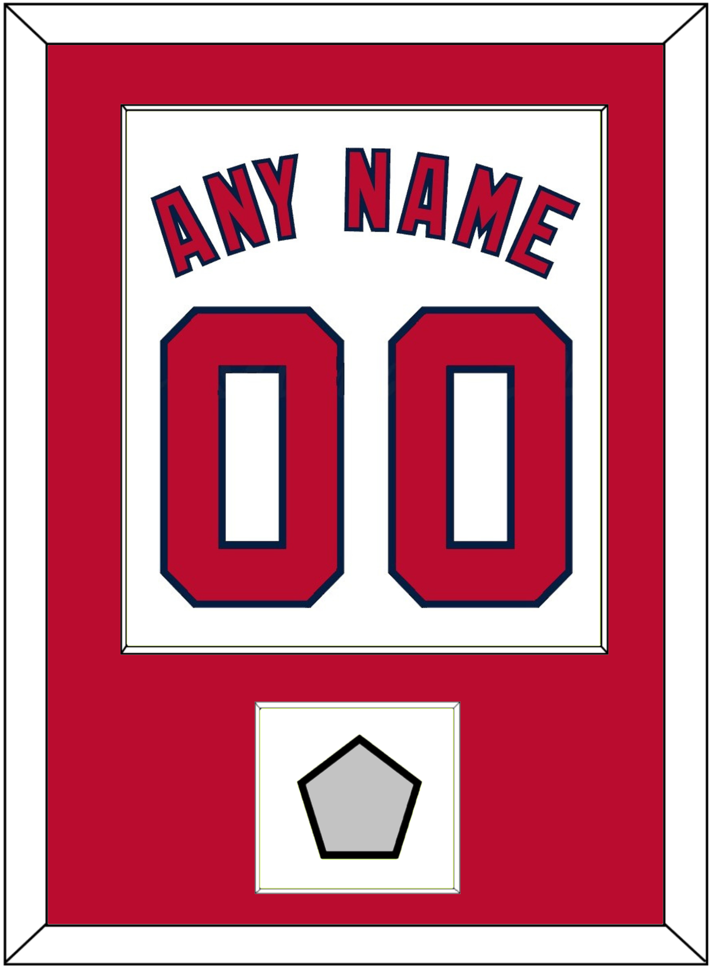 Washington Name, Number & 2019 World Series Champions Patch - Home White - Essential Tier 1
