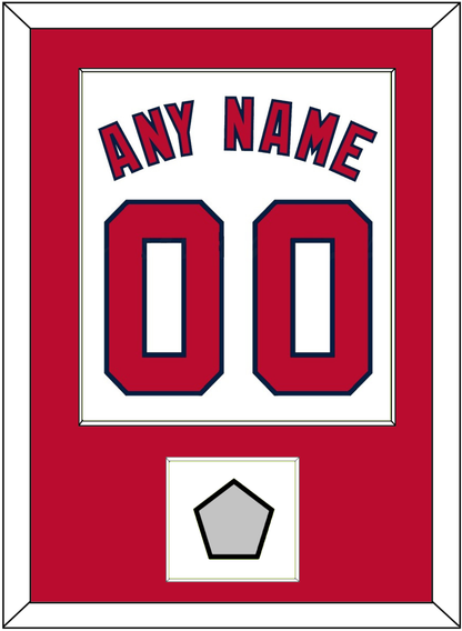 Washington Name, Number & 2019 World Series Jersey Patch - Home White - Essential Tier 1