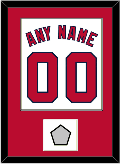 Washington Name, Number & 2019 World Series Jersey Patch - Home White - Essential Tier 1