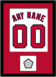Washington Name, Number & 2019 World Series Champions Patch - Home White - Single Mat 1