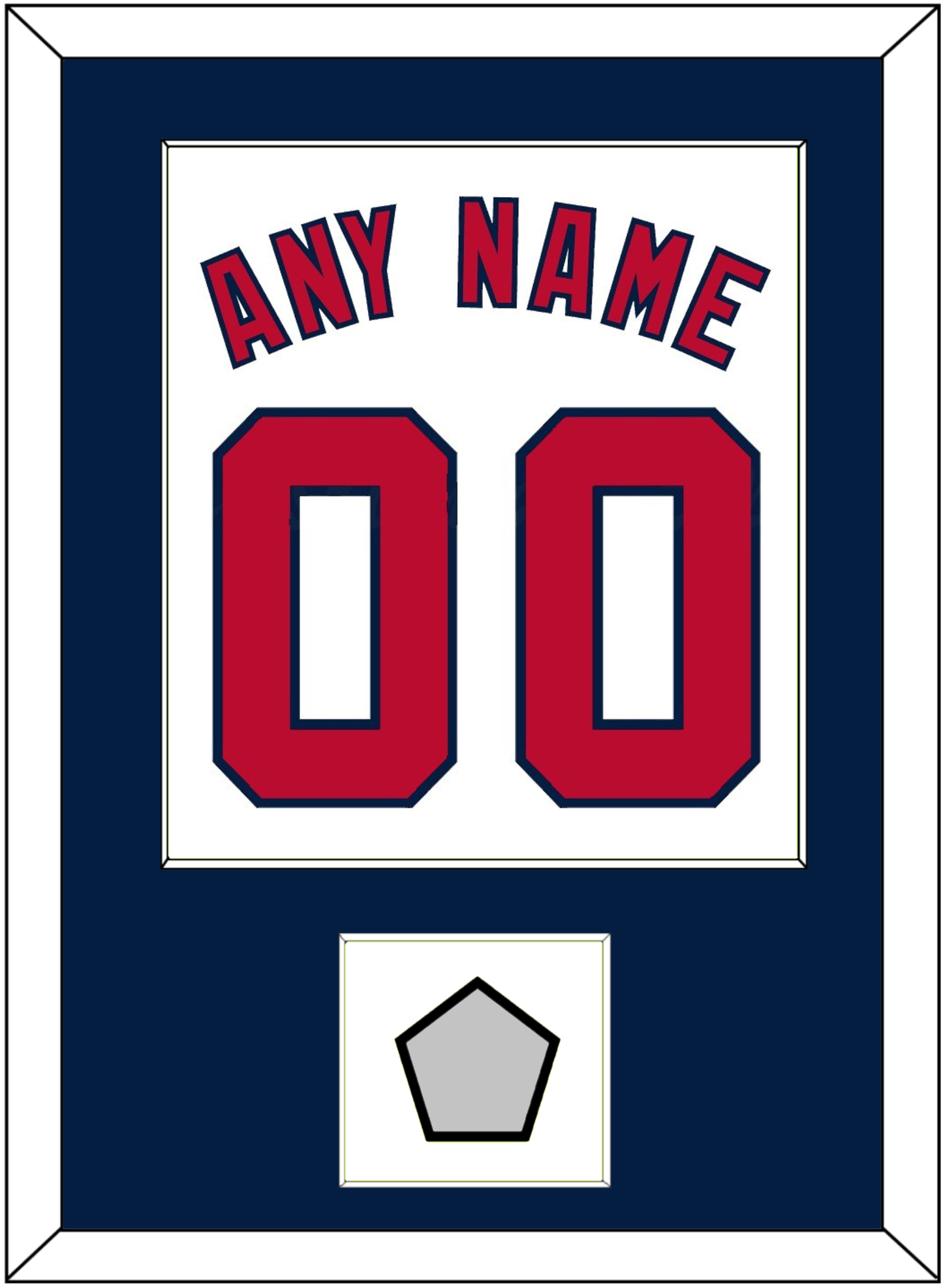 Washington Name, Number & 2019 World Series Jersey Patch - Home White - Essential Tier 2