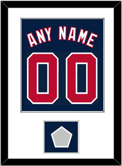 Washington Name, Number & 2019 World Series Jersey Patch - Alternate Blue - Essential Tier 1