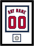 Washington Name, Number & 2019 World Series Jersey Patch - Home White - Double Mat 2