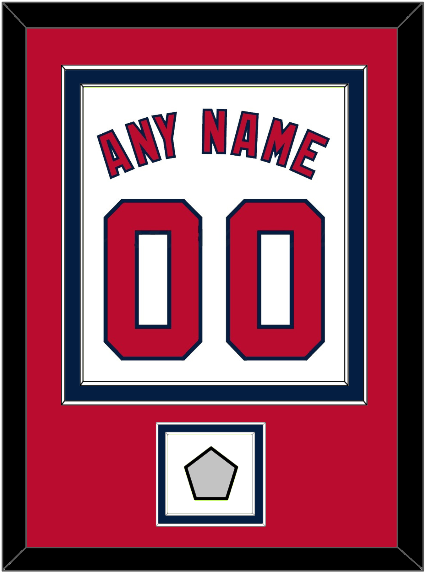 Washington Name, Number & 2019 World Series Champions Patch - Home White - Signature Tier 3