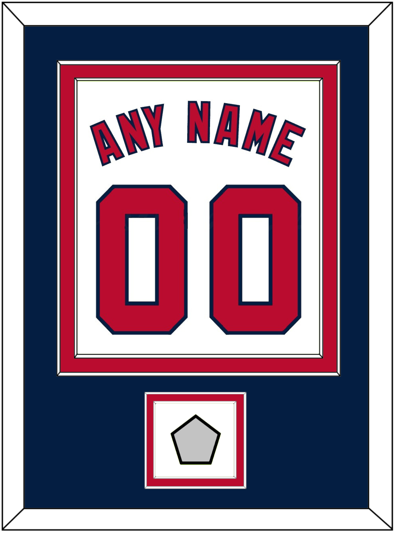Washington Name, Number & 2019 World Series Champions Patch - Home White - Signature Tier 4