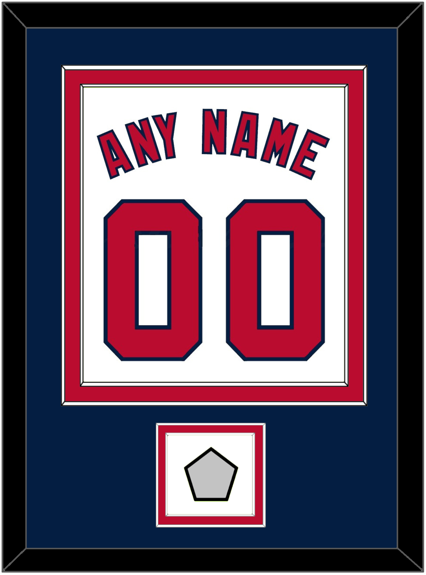 Washington Name, Number & 2019 World Series Champions Patch - Home White - Signature Tier 4