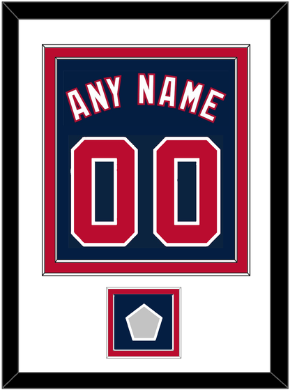 Washington Name, Number & 2019 World Series Jersey Patch - Alternate Blue - Signature Tier 1