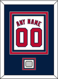 Washington Name, Number & 2019 World Series Champions Patch - Home White - Triple Mat 3