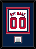 Washington Name, Number & 2019 World Series Champions Patch - Home White - Triple Mat 3