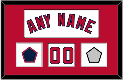 Washington Name & Number (Front) With 2019 World Series Champions & Team Logo Patches - Home White - Essential Tier 1