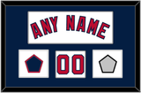 Washington Name & Number (Front) With 2019 World Series Jersey & Team Logo Patches - Home White - Single Mat 2