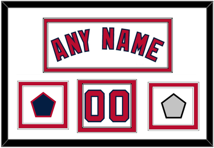 Washington Name & Number (Front) With 2019 World Series Jersey & Team Logo Patches - Home White - Signature Tier 1