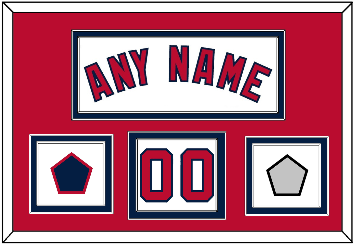 Washington Name & Number (Front) With 2019 World Series Jersey & Team Logo Patches - Home White - Signature Tier 2
