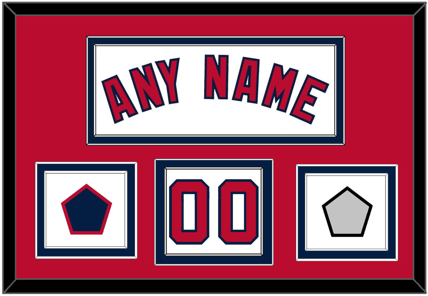 Washington Name & Number (Front) With 2019 World Series Champions & Team Logo Patches - Home White - Signature Tier 2