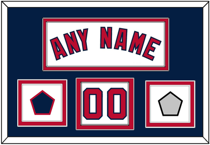 Washington Name & Number (Front) With 2019 World Series Champions & Team Logo Patches - Home White - Signature Tier 3