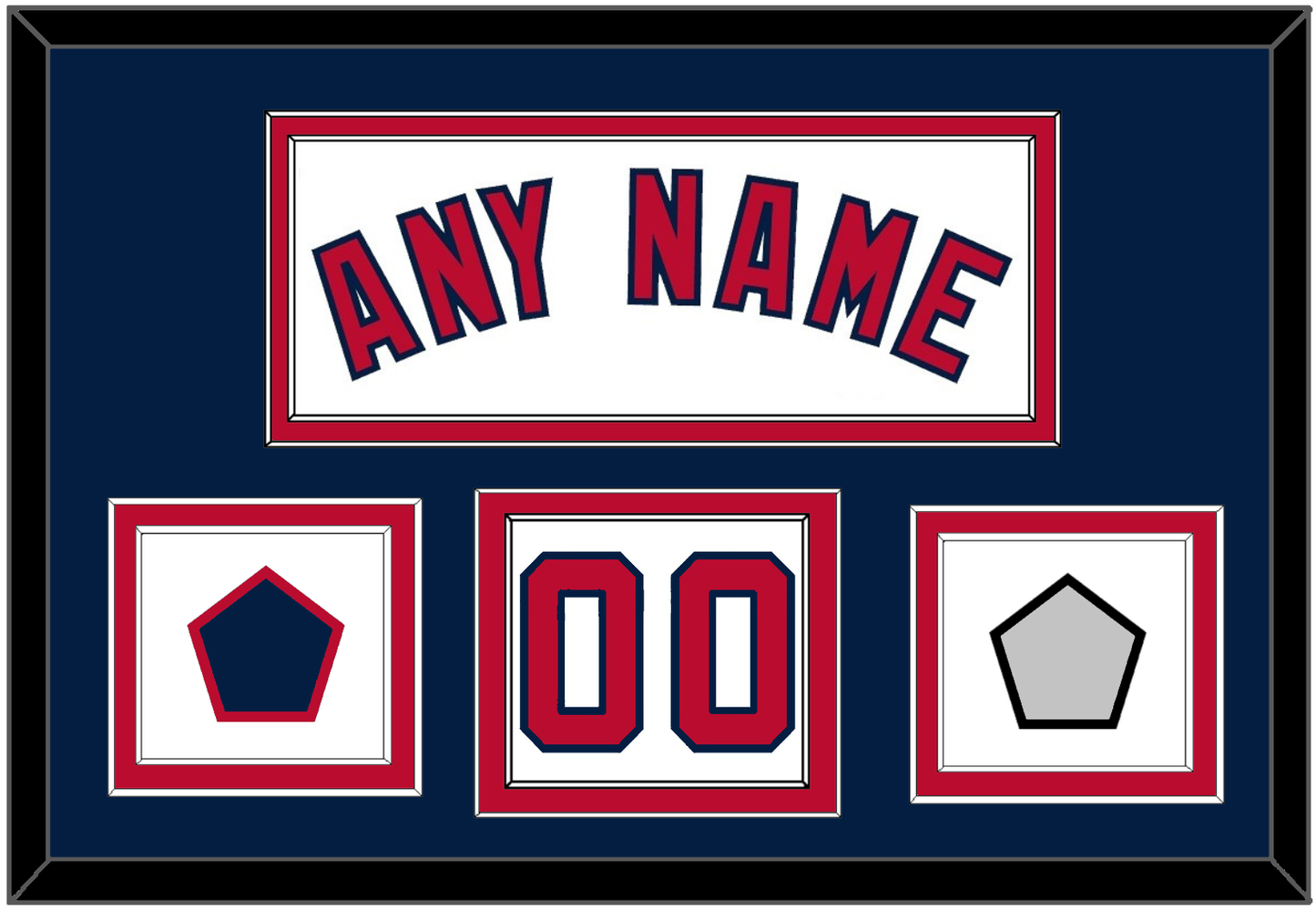 Washington Name & Number (Front) With 2019 World Series Champions & Team Logo Patches - Home White - Signature Tier 3