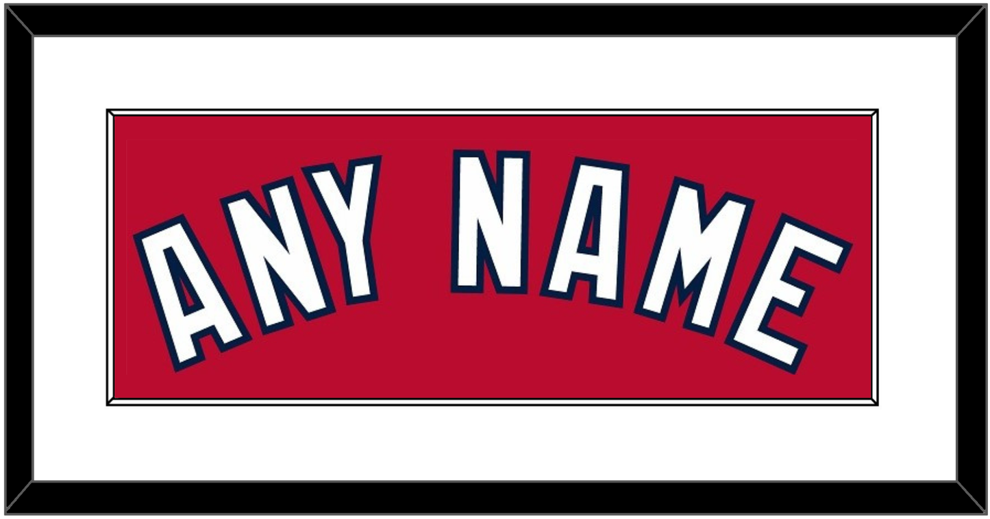 Washington Name - Alternate Red - Essential Tier 1