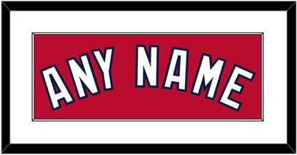 Washington Name - Alternate Red - Essential Tier 1