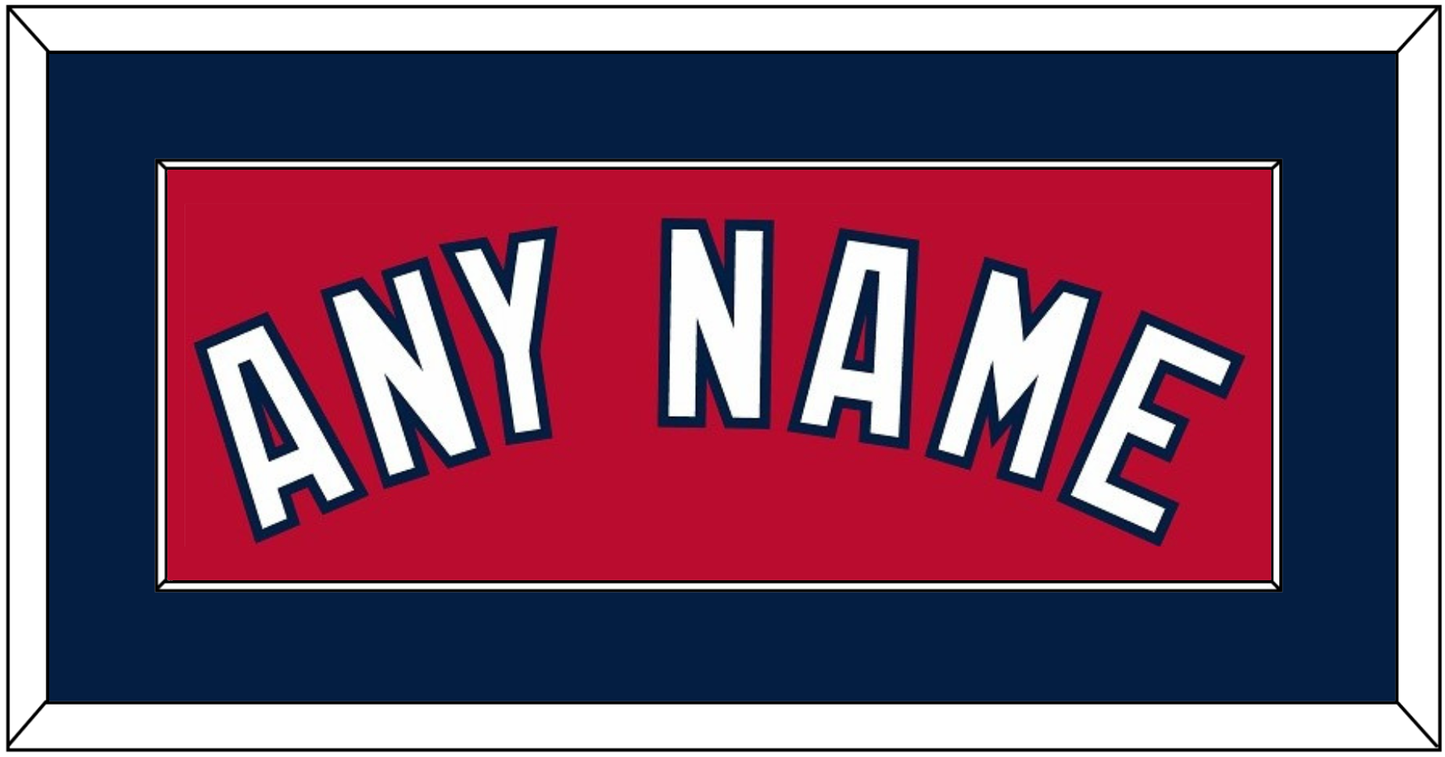 Washington Name - Alternate Red - Essential Tier 2
