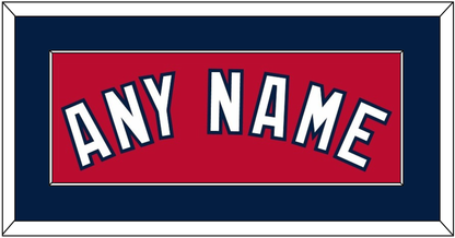 Washington Name - Alternate Red - Essential Tier 2