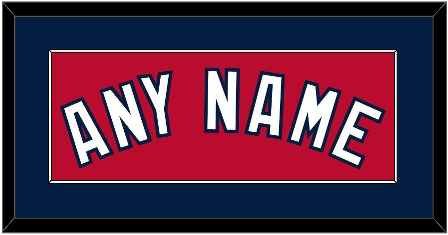 Washington Name - Alternate Red - Essential Tier 2