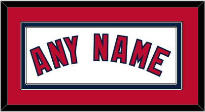 Washington Name - Home White - Signature Tier 3