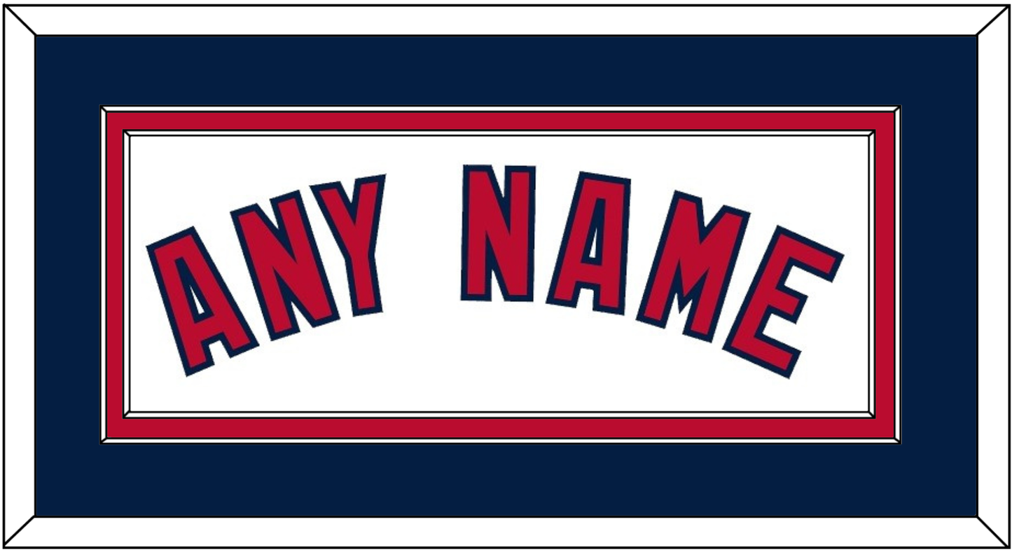 Washington Name - Home White - Signature Tier 4