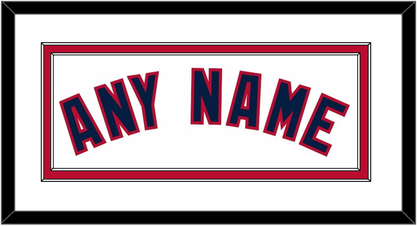 Washington Name - Alternate Home White - Signature Tier 1