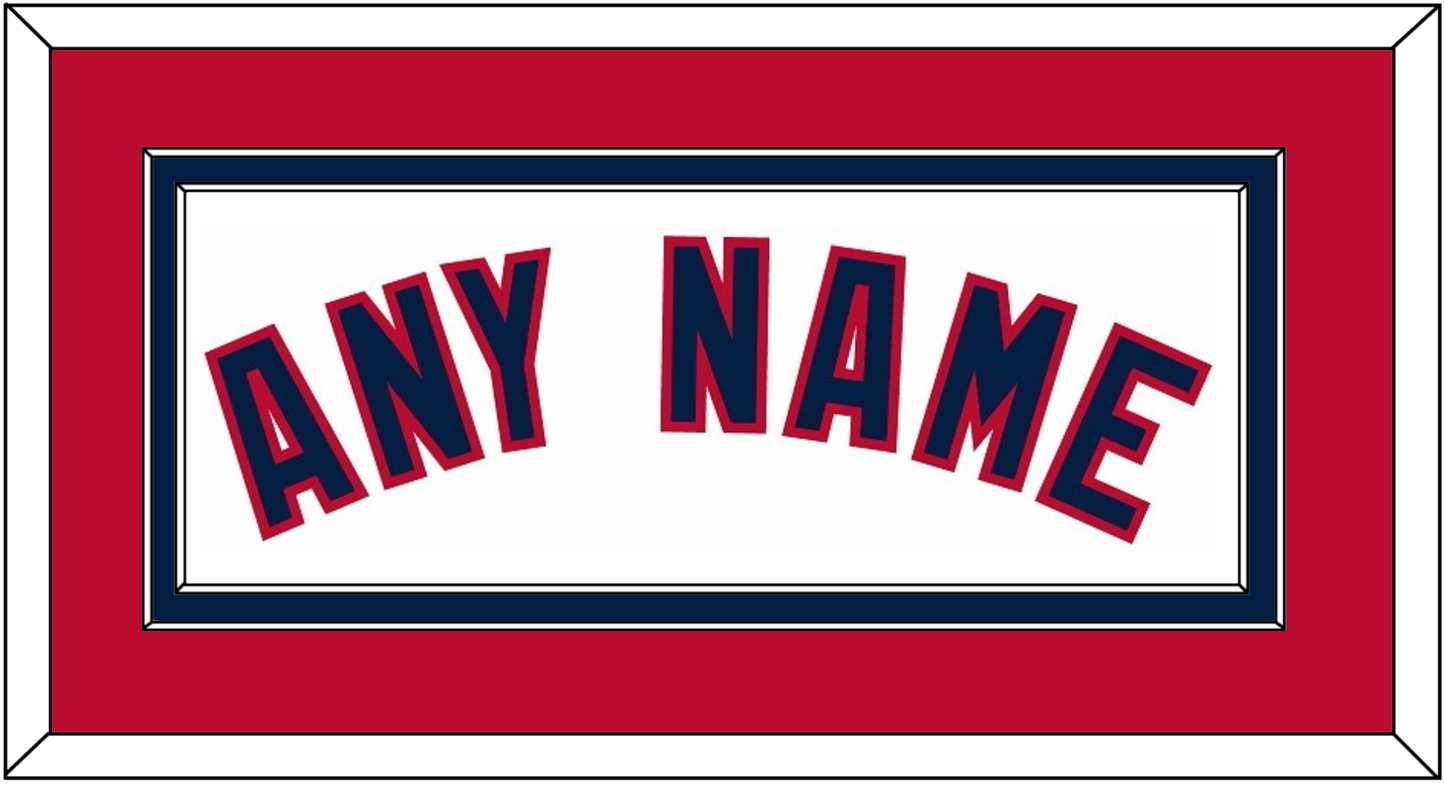 Washington Name - Alternate Home White - Signature Tier 3