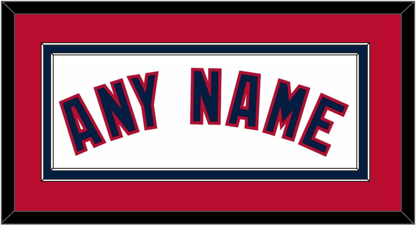Washington Name - Alternate Home White - Signature Tier 3