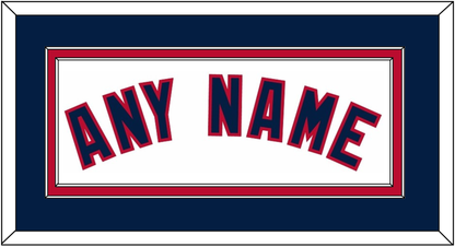 Washington Name - Alternate Home White - Signature Tier 4