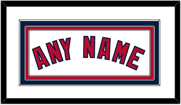 Washington Name - Home White - Triple Mat 1