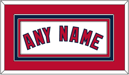 Washington Name - Home White - Premier Tier 2