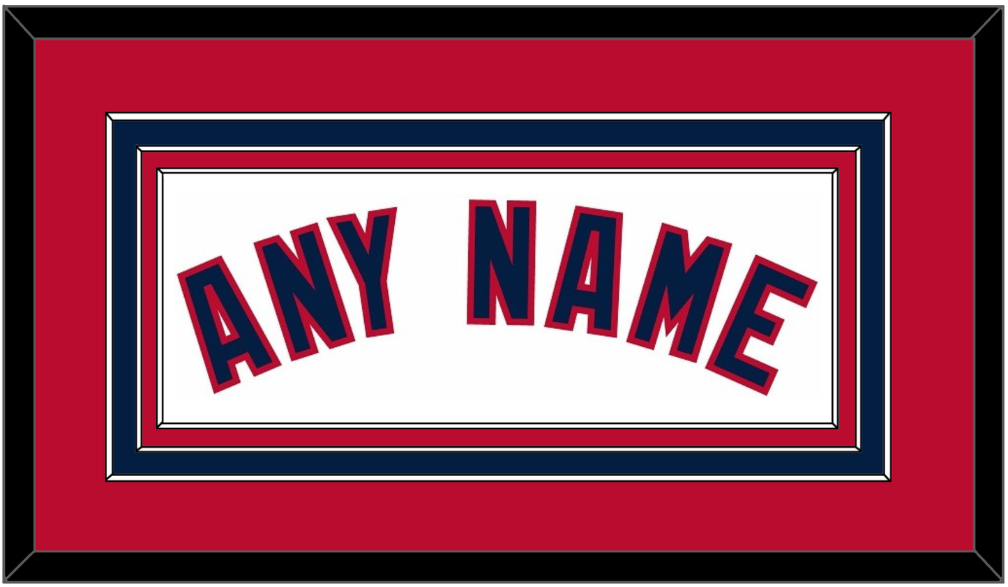 Washington Name - Alternate Home White - Premier Tier 2