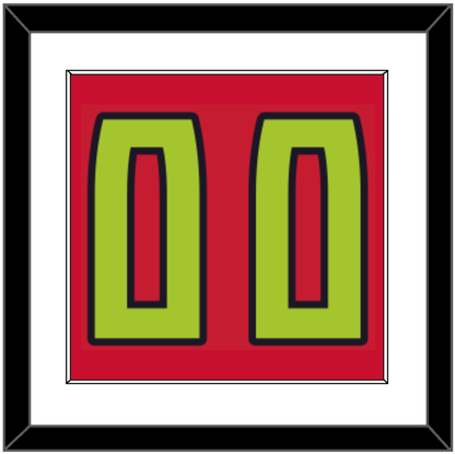 Atlanta Number - Red Icon (2015-2020) - Essential Tier 1