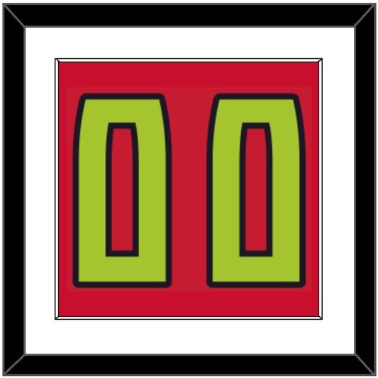 Atlanta Number - Red Icon (2015-2020) - Essential Tier 1