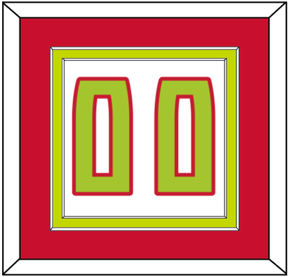 Atlanta Number - Home White (2015-2017) - Signature Tier 2