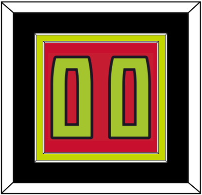 Atlanta Number - Red Icon (2015-2020) - Signature Tier 2