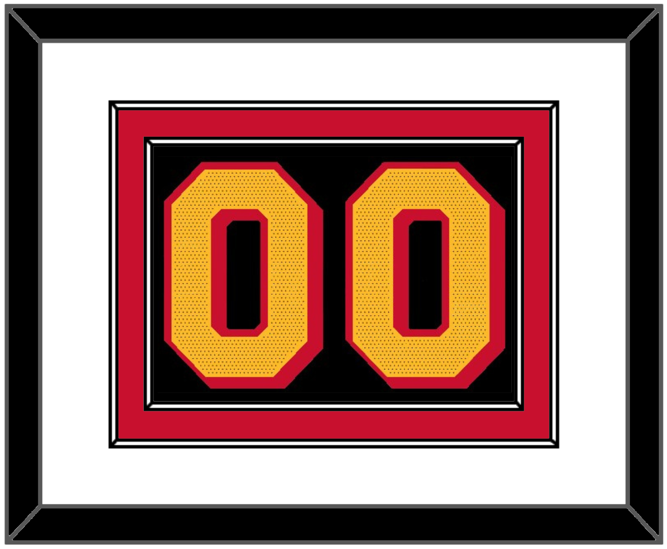 Atlanta Number - Black Statement - Signature Tier 1