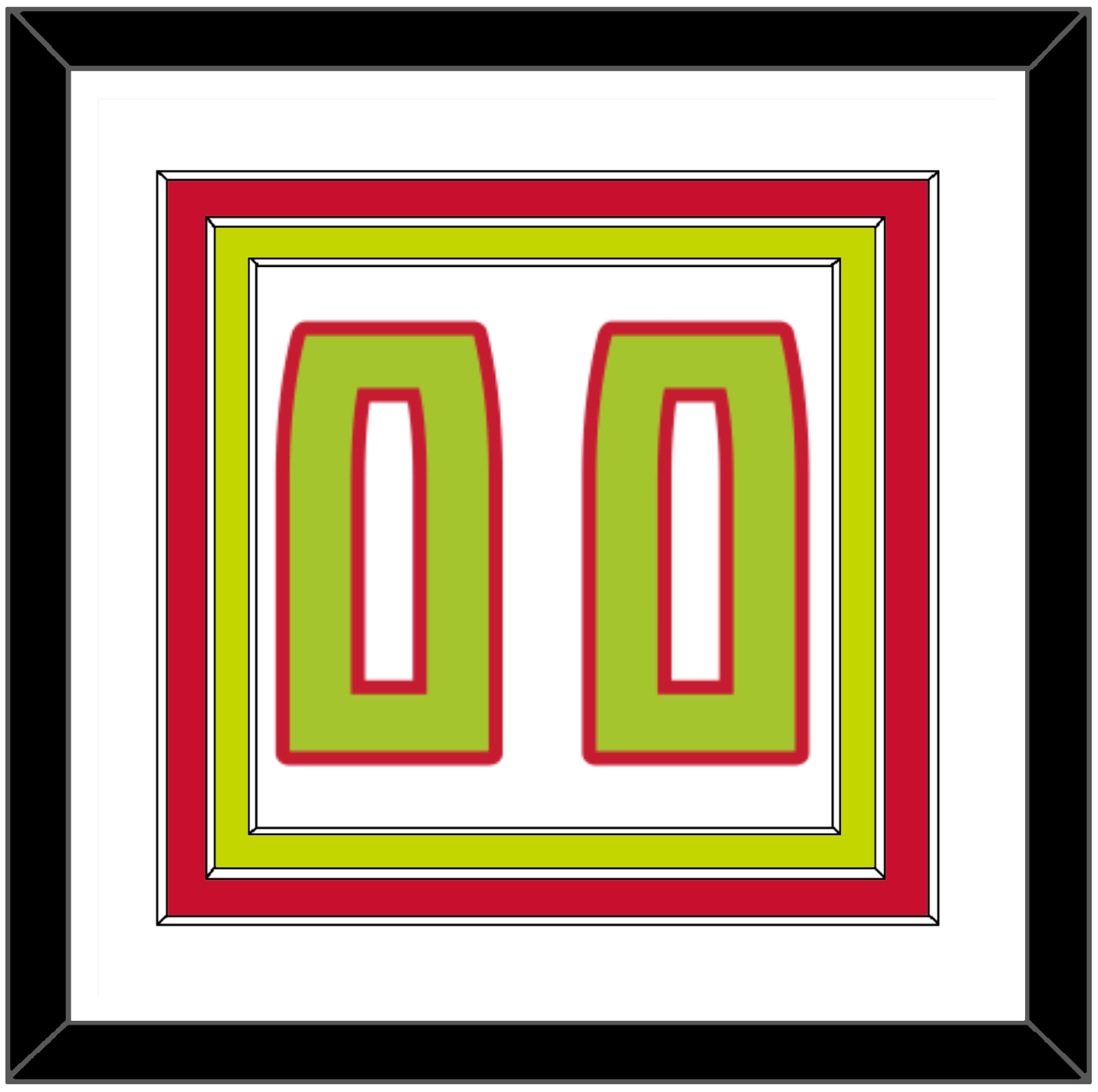 Atlanta Number - Home White (2015-2017) - Premier Tier 1