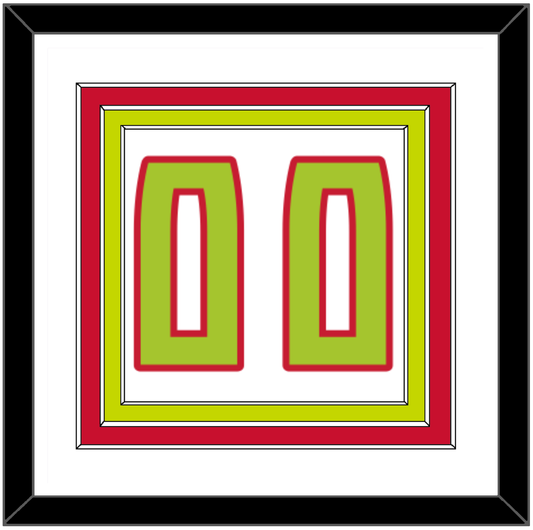 Atlanta Number - Home White (2015-2017) - Premier Tier 1