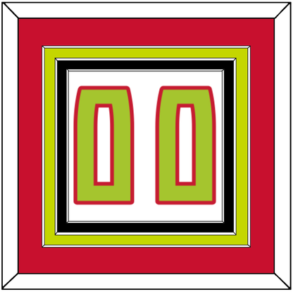 Atlanta Number - Home White (2015-2017) - Premier Tier 2