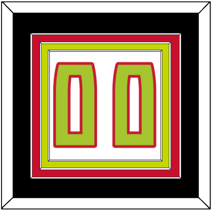 Atlanta Number - Home White (2015-2017) - Premier Tier 3