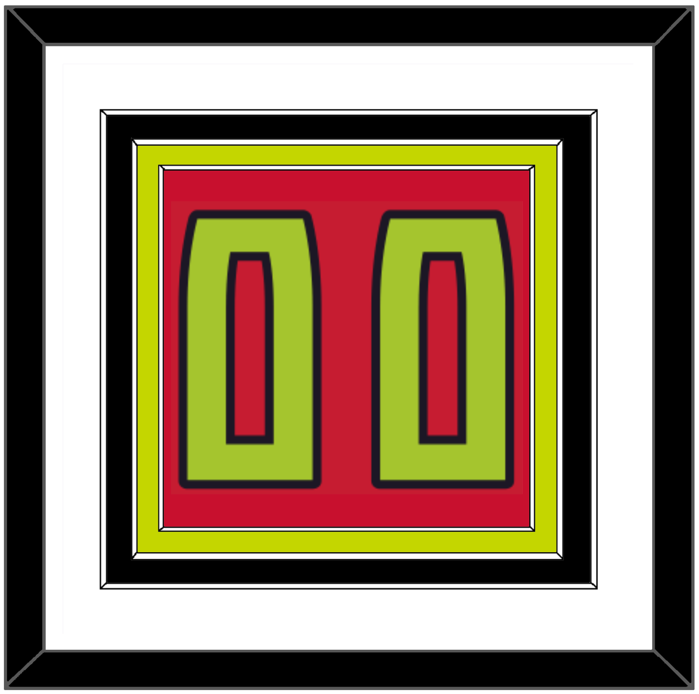 Atlanta Number - Red Icon (2015-2020) - Premier Tier 1
