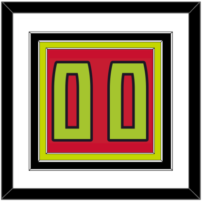 Atlanta Number - Red Icon (2015-2020) - Premier Tier 1