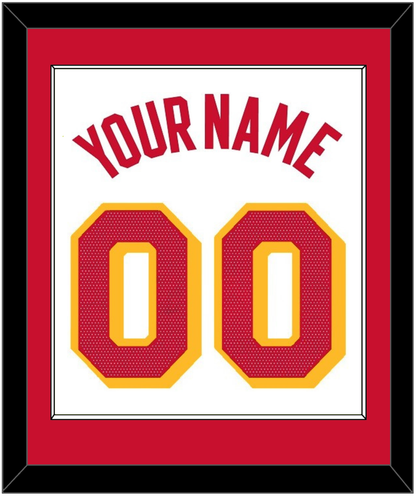 Atlanta Name & Number - White Association - Essential Tier 1